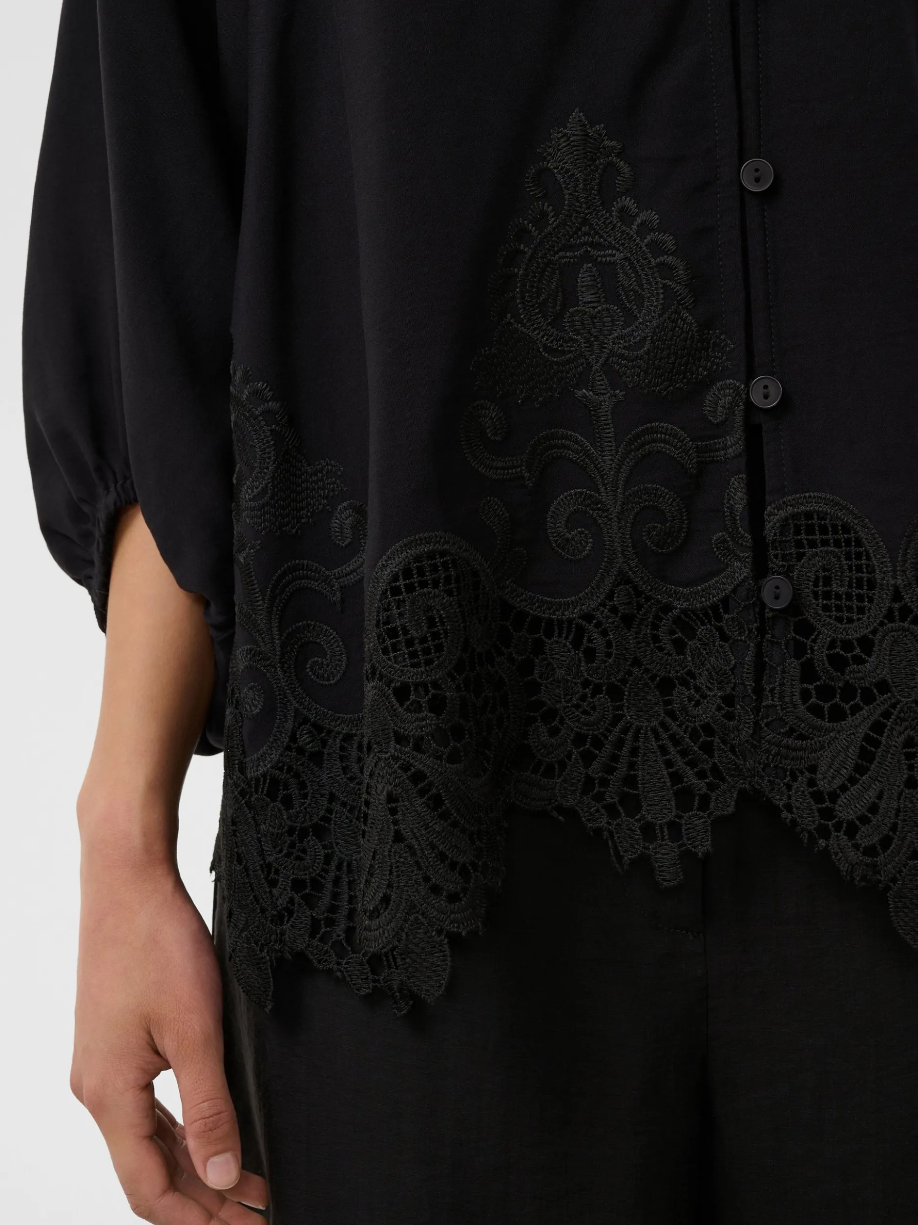Soaked in Luxury Damen Bluse SLZinaida in schwarz