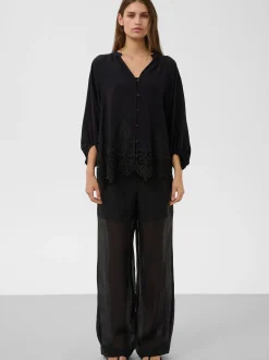 Soaked in Luxury Damen Bluse SLZinaida in schwarz