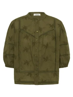 Soaked in Luxury Damen Bluse SLEmbla in khaki