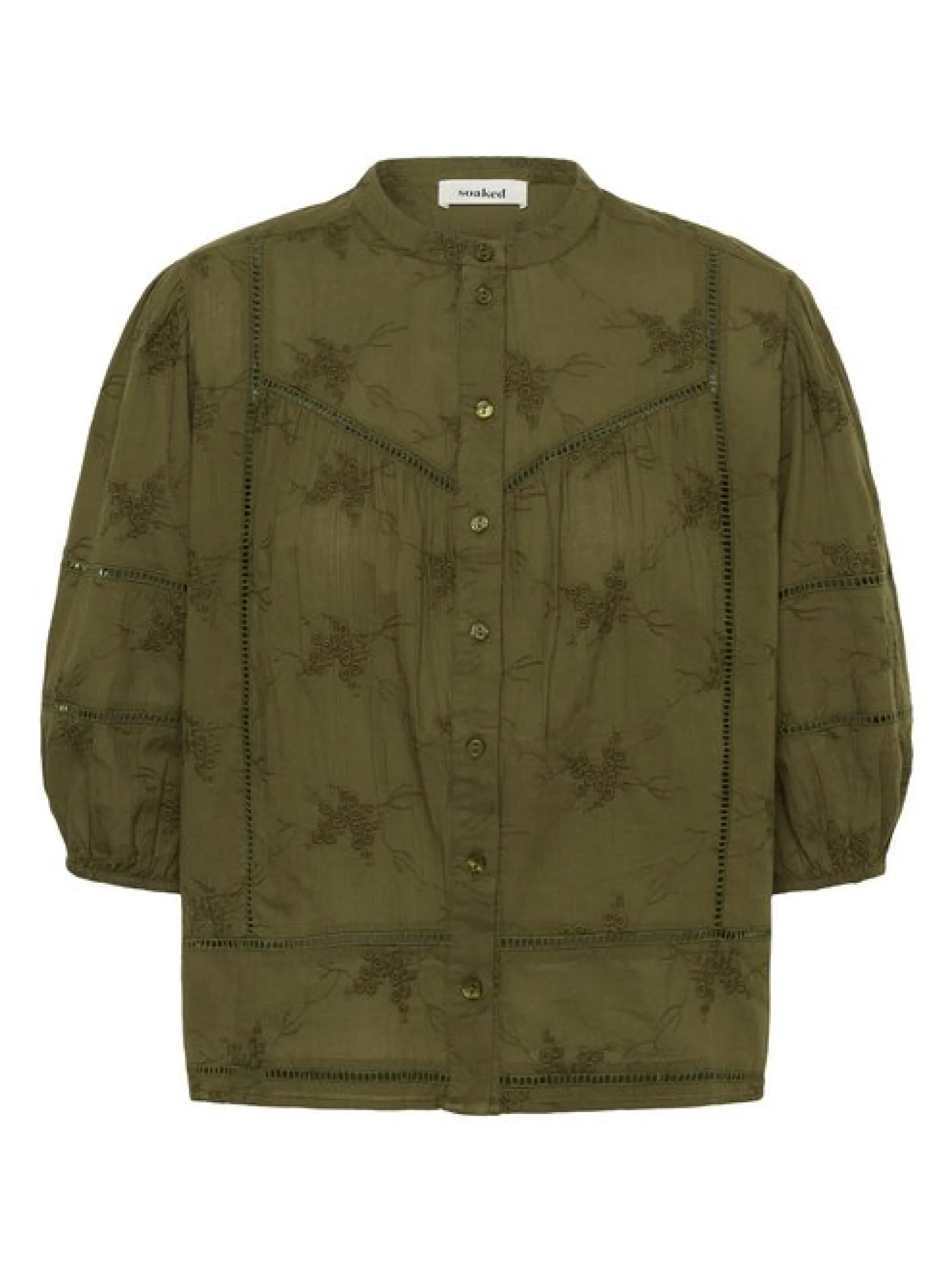 Soaked in Luxury Damen Bluse SLEmbla in khaki