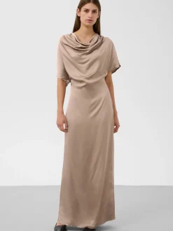 Soaked in Luxury Damen Kleid - Evilia in beige