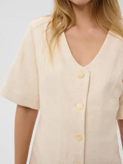 Soaked in Luxury Damen Kleid SLSambesi in beige