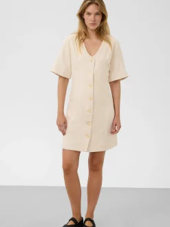 Soaked in Luxury Damen Kleid SLSambesi in beige