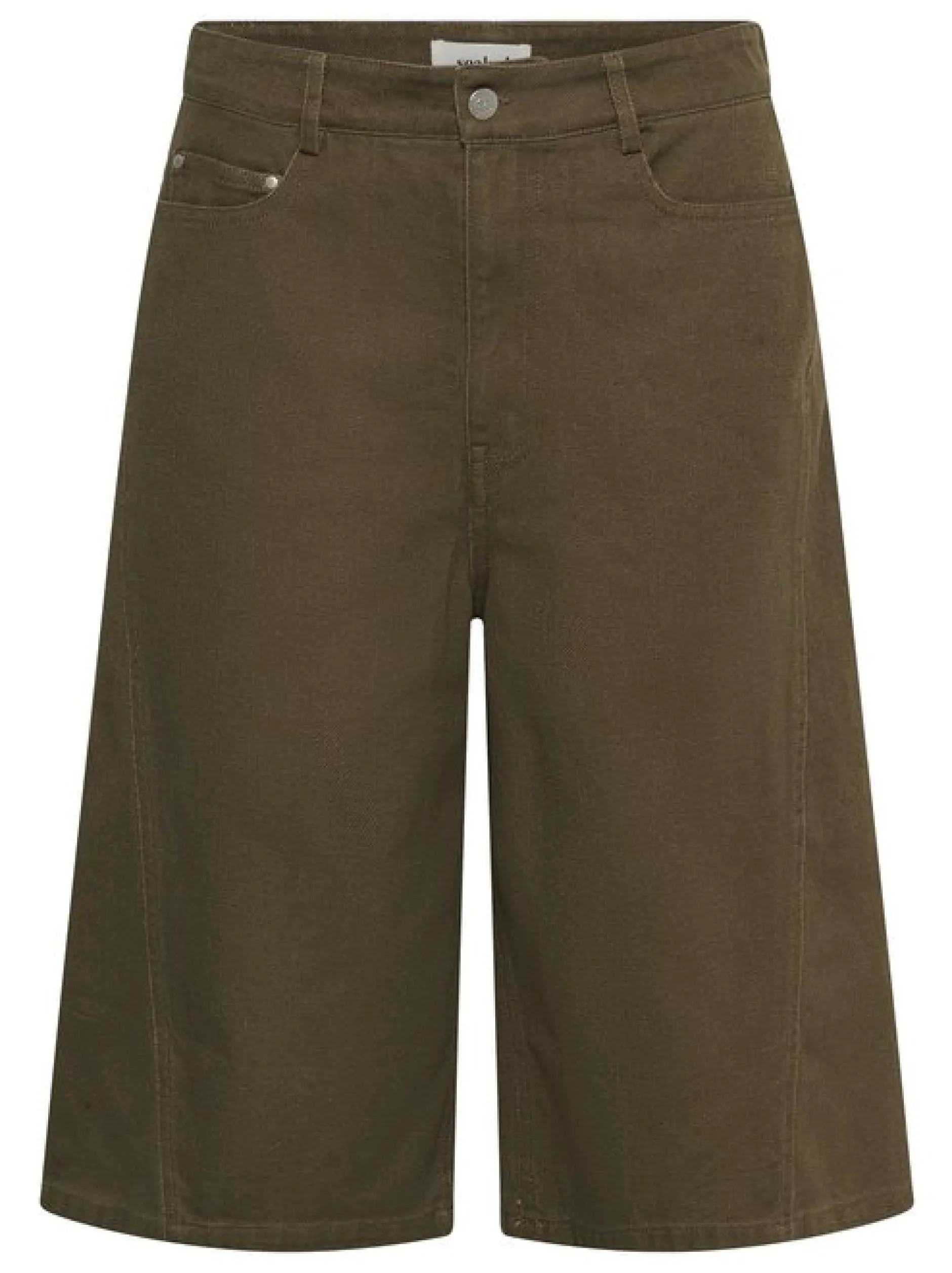 Soaked in Luxury Damen Shorts SLSanaga in khaki