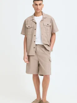 Solid Herren Bermudas - SDEthan in beige