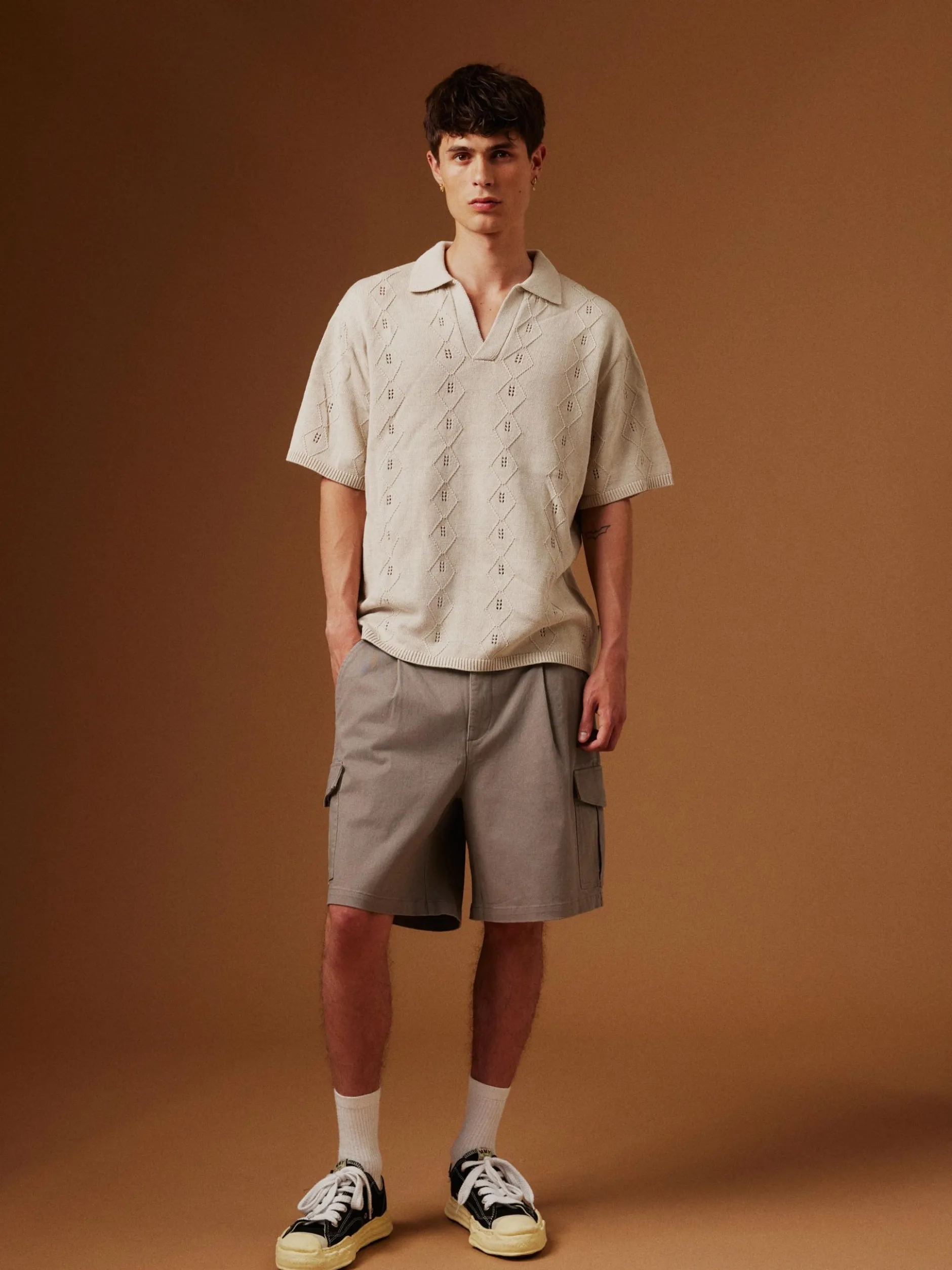 Solid Herren Bermudas - SDEthan in beige