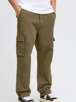 Solid Herren Cargohose - SDLiam in grün