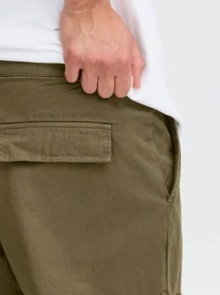Solid Herren Cargohose - SDLiam in grün