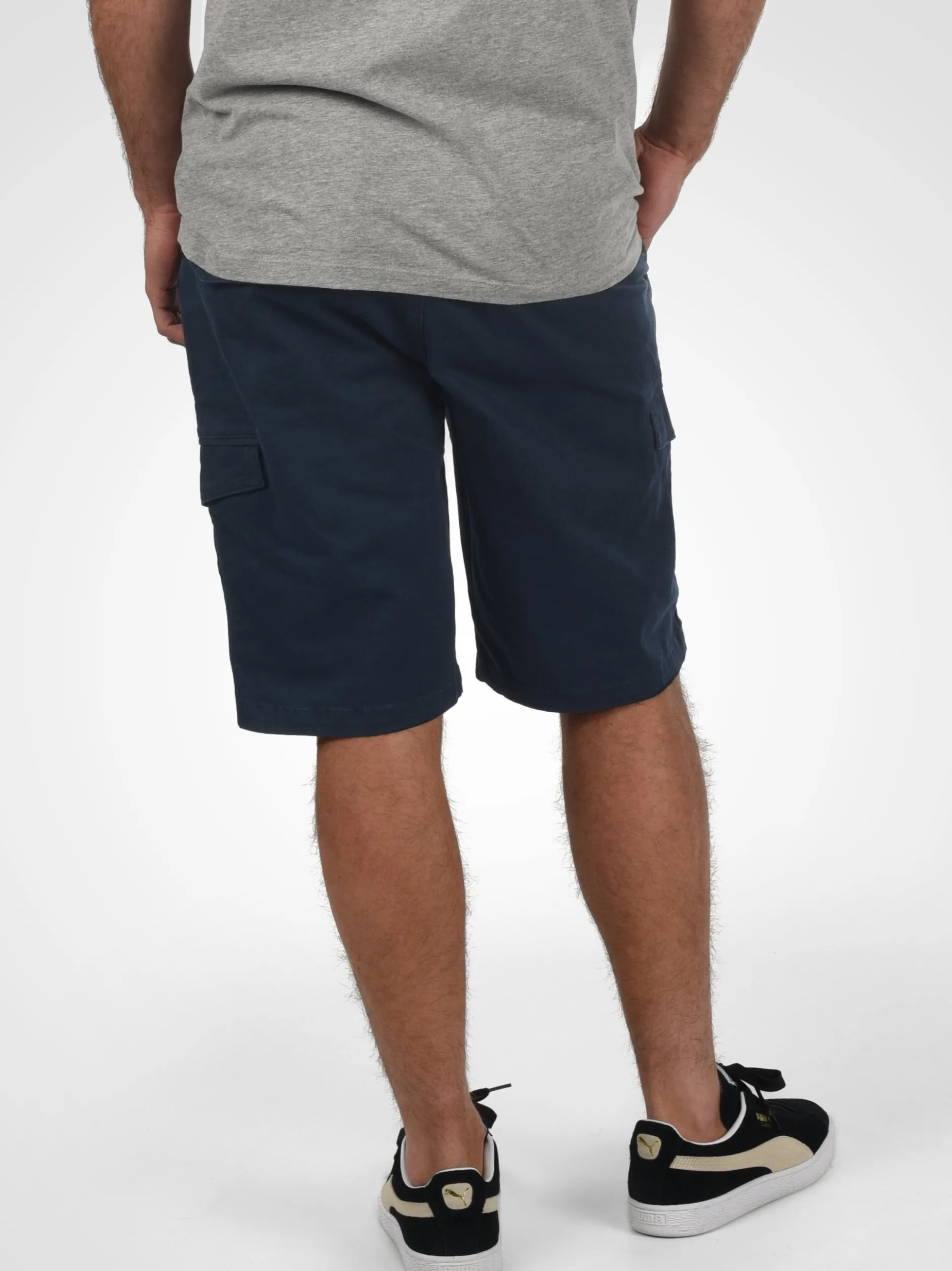Solid Herren Cargoshorts - SDHenik in blau