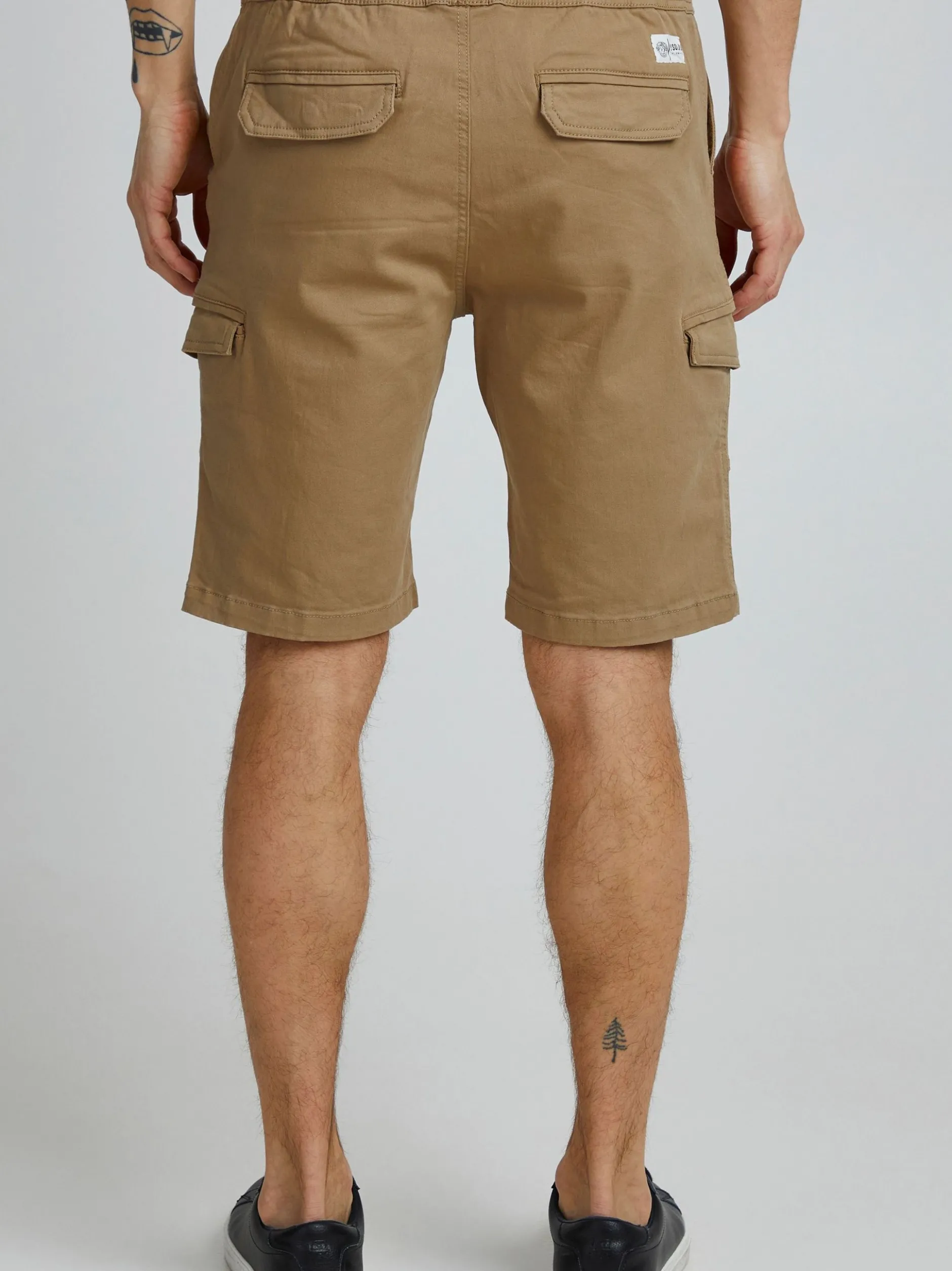 Solid Herren Cargoshorts - SDHenik in beige