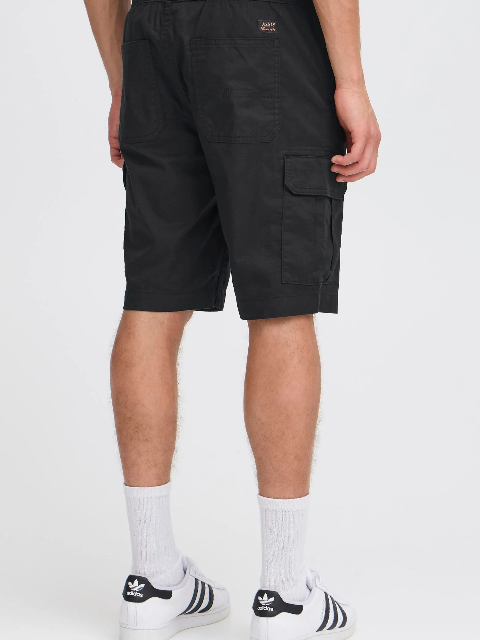 Solid Herren Cargoshorts - SDKalles in schwarz