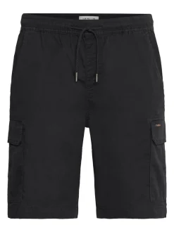 Solid Herren Cargoshorts - SDKalles in schwarz