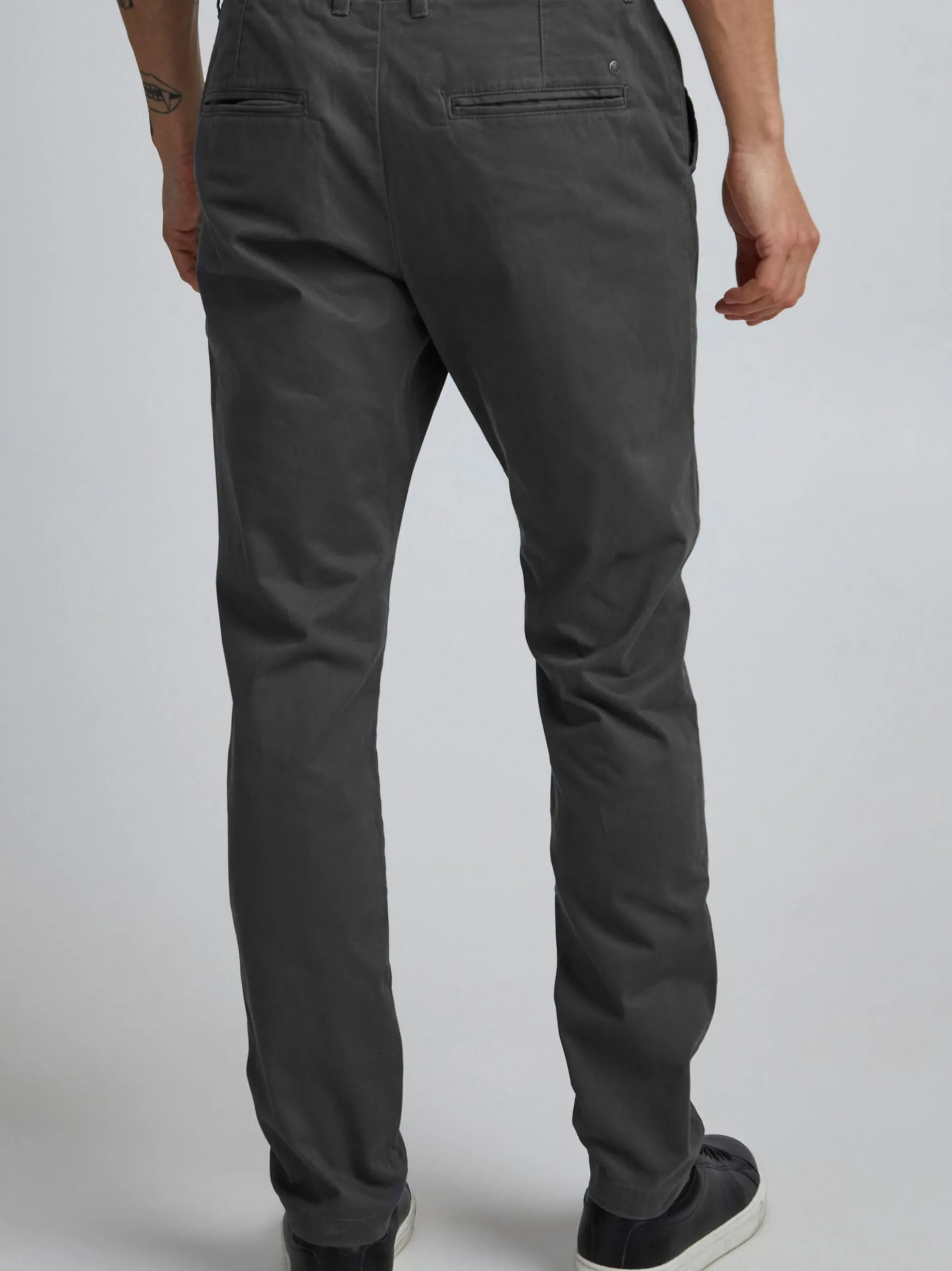 Solid Herren Chinohose - SDJim in grau