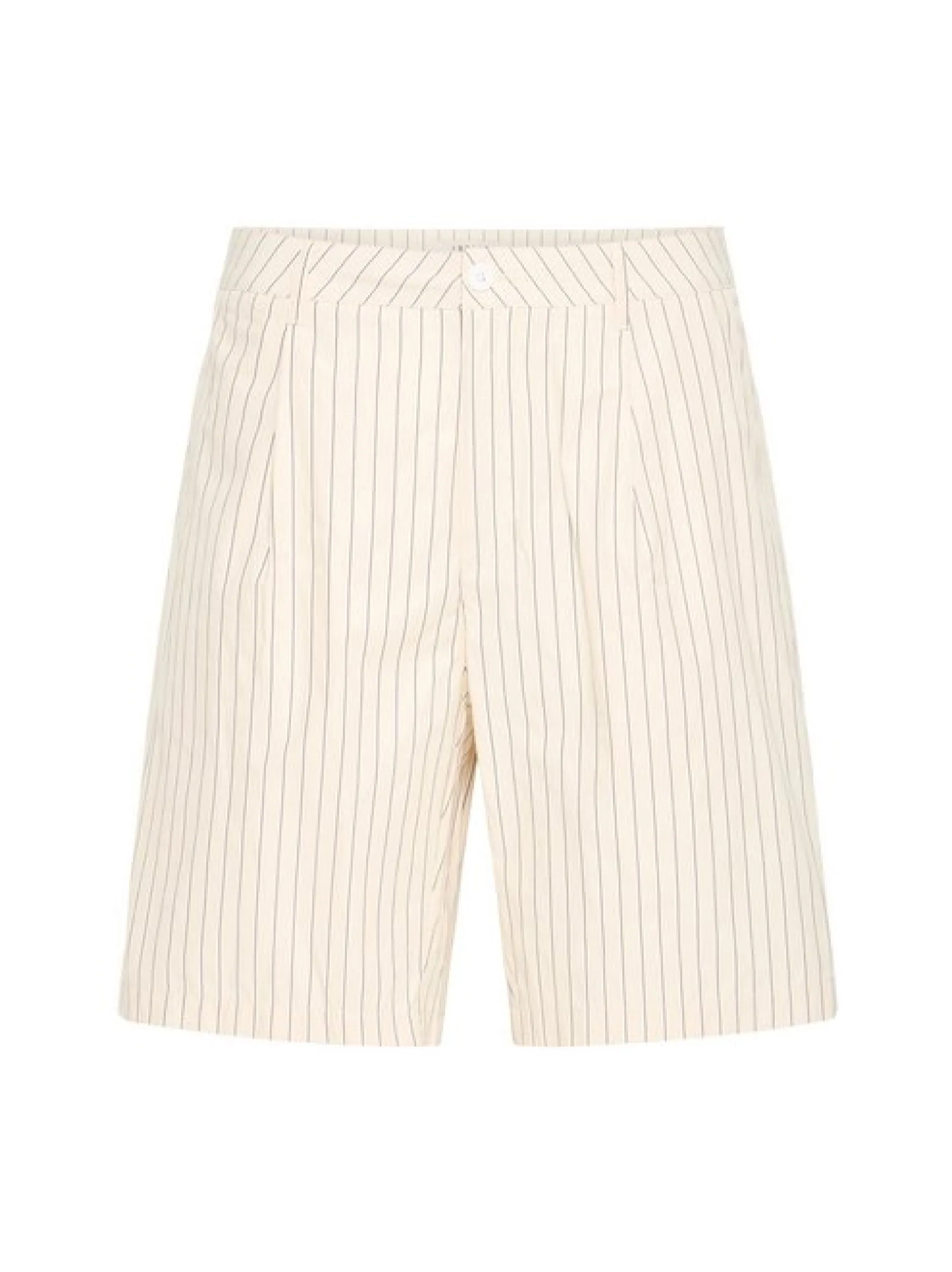 Solid Herren Chinoshorts - SDAlann Striped in beige
