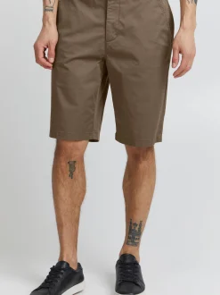 Solid Herren Chinoshorts - SDBishop in braun