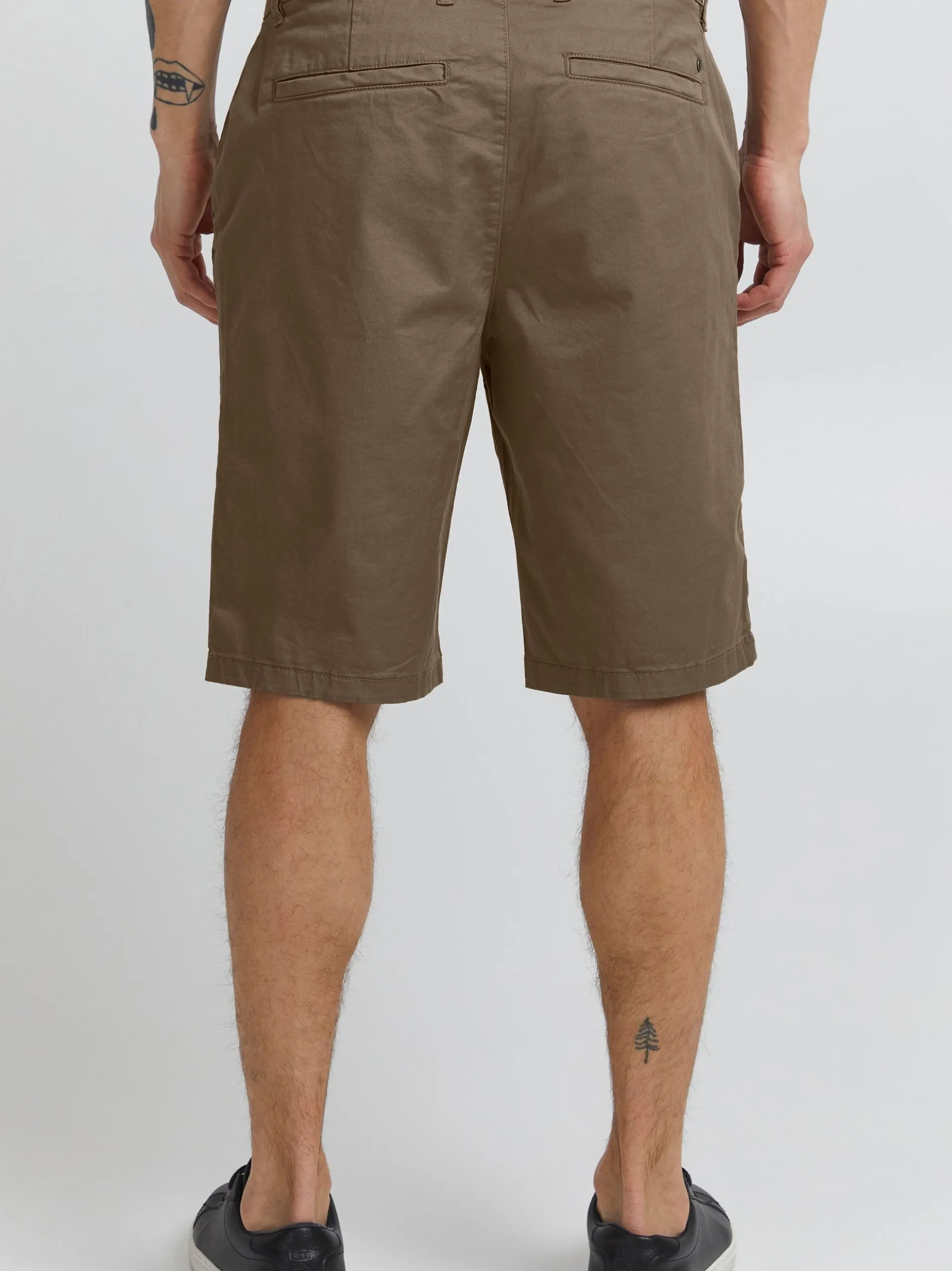 Solid Herren Chinoshorts - SDBishop in braun