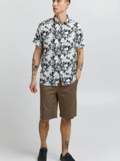 Solid Herren Chinoshorts - SDBishop in braun