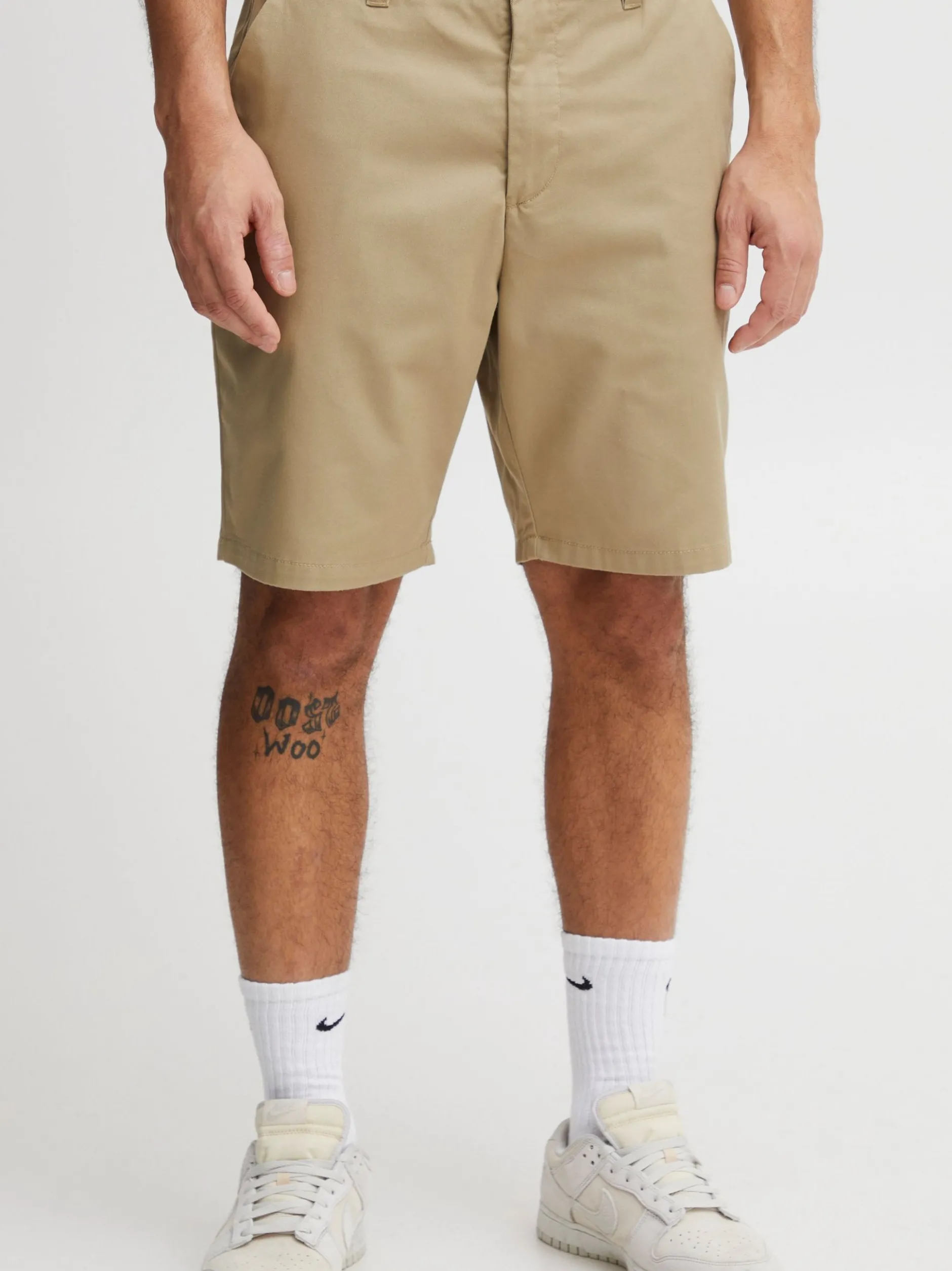 Solid Herren Chinoshorts - SDEldric in beige