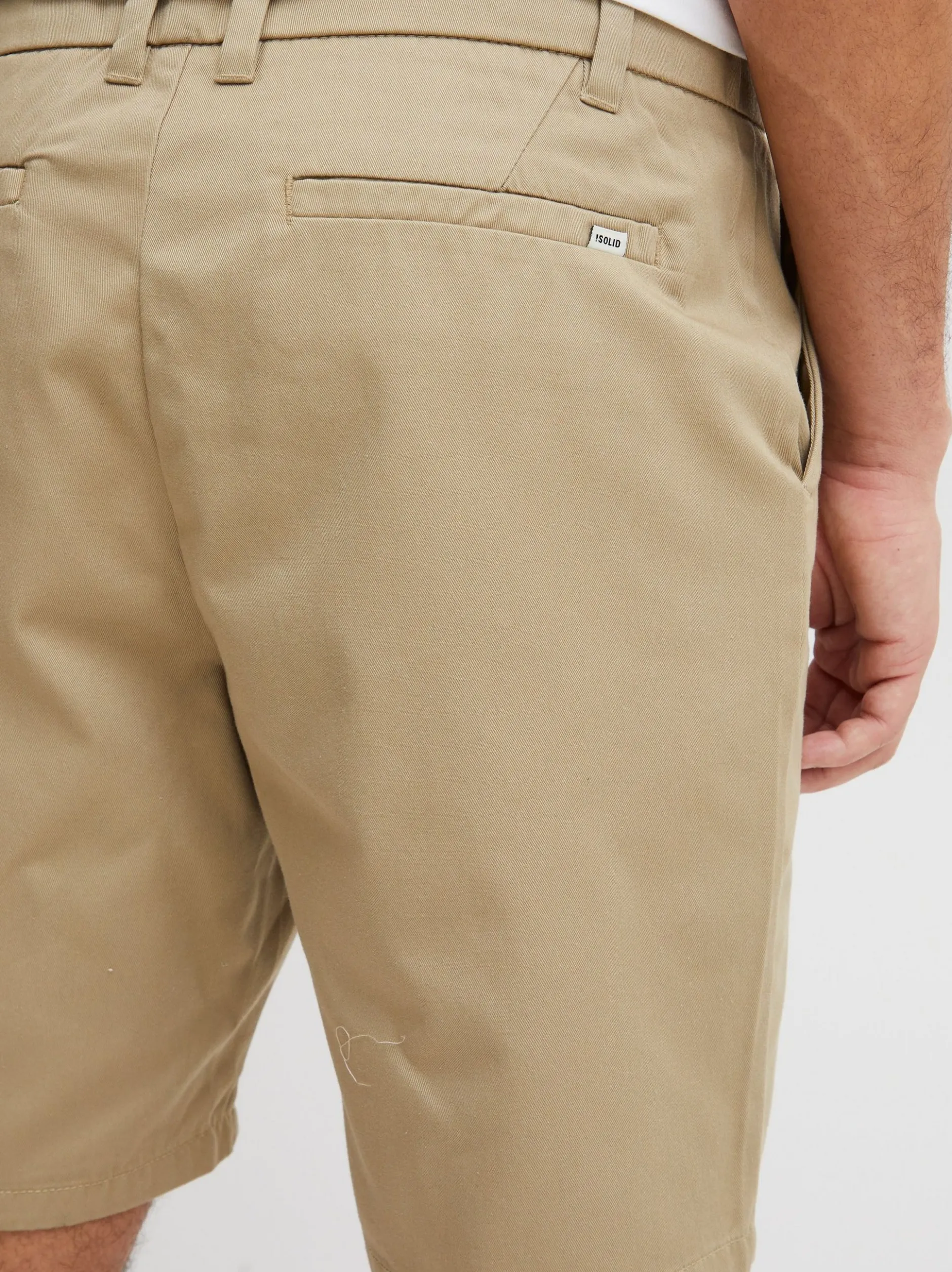 Solid Herren Chinoshorts - SDEldric in beige