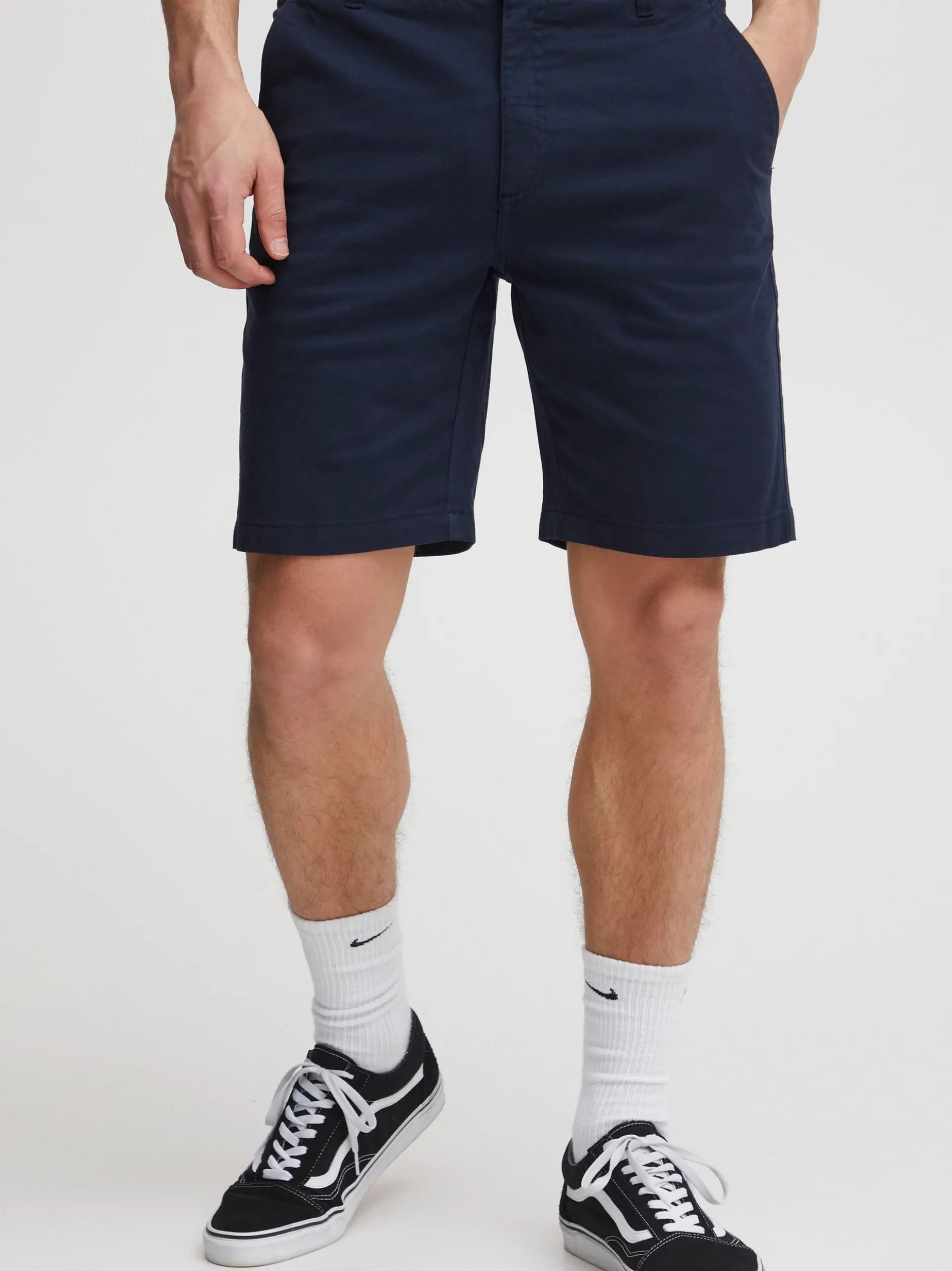 Solid Herren Chinoshorts - SDErico in blau