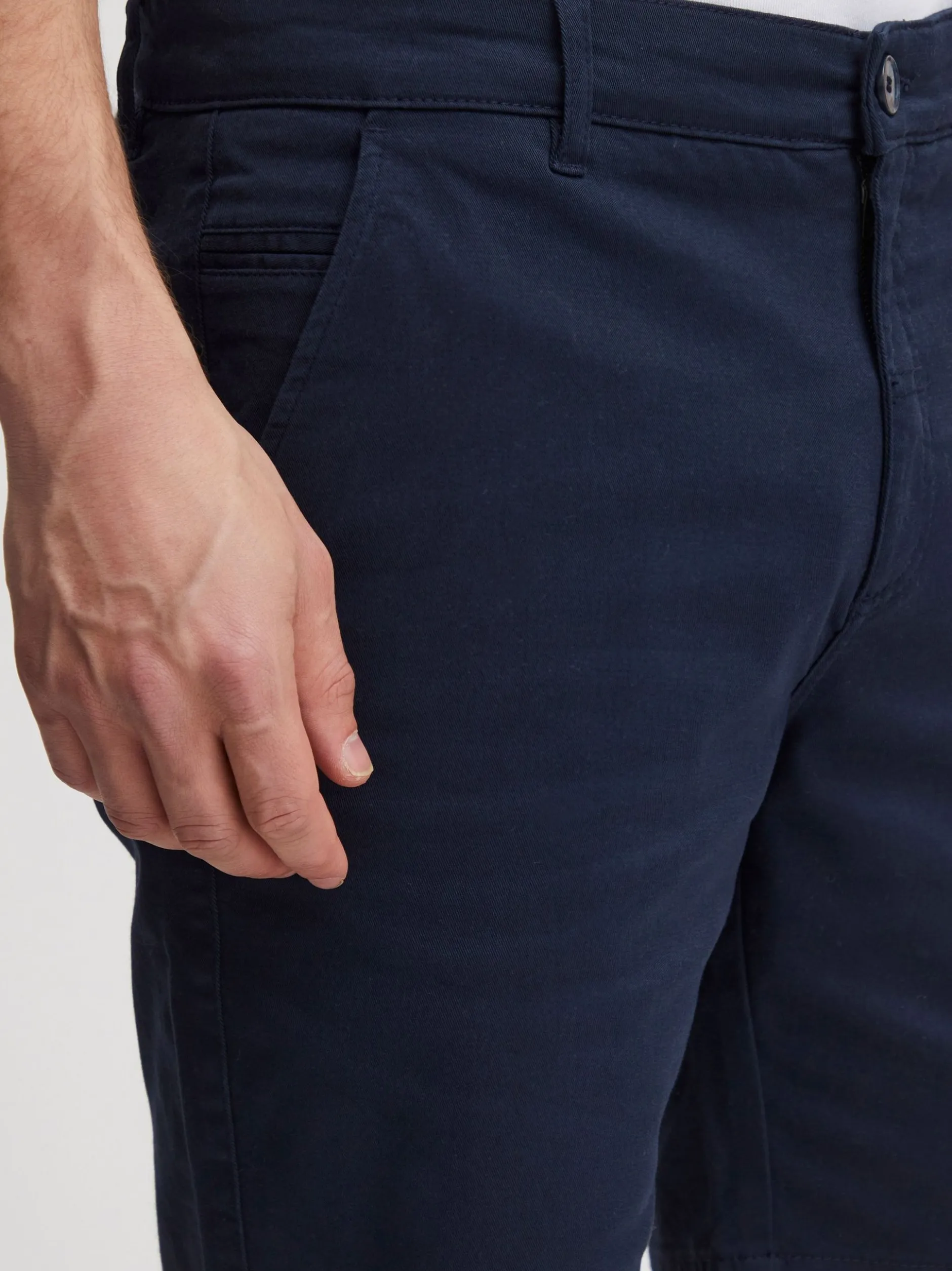 Solid Herren Chinoshorts - SDErico in blau