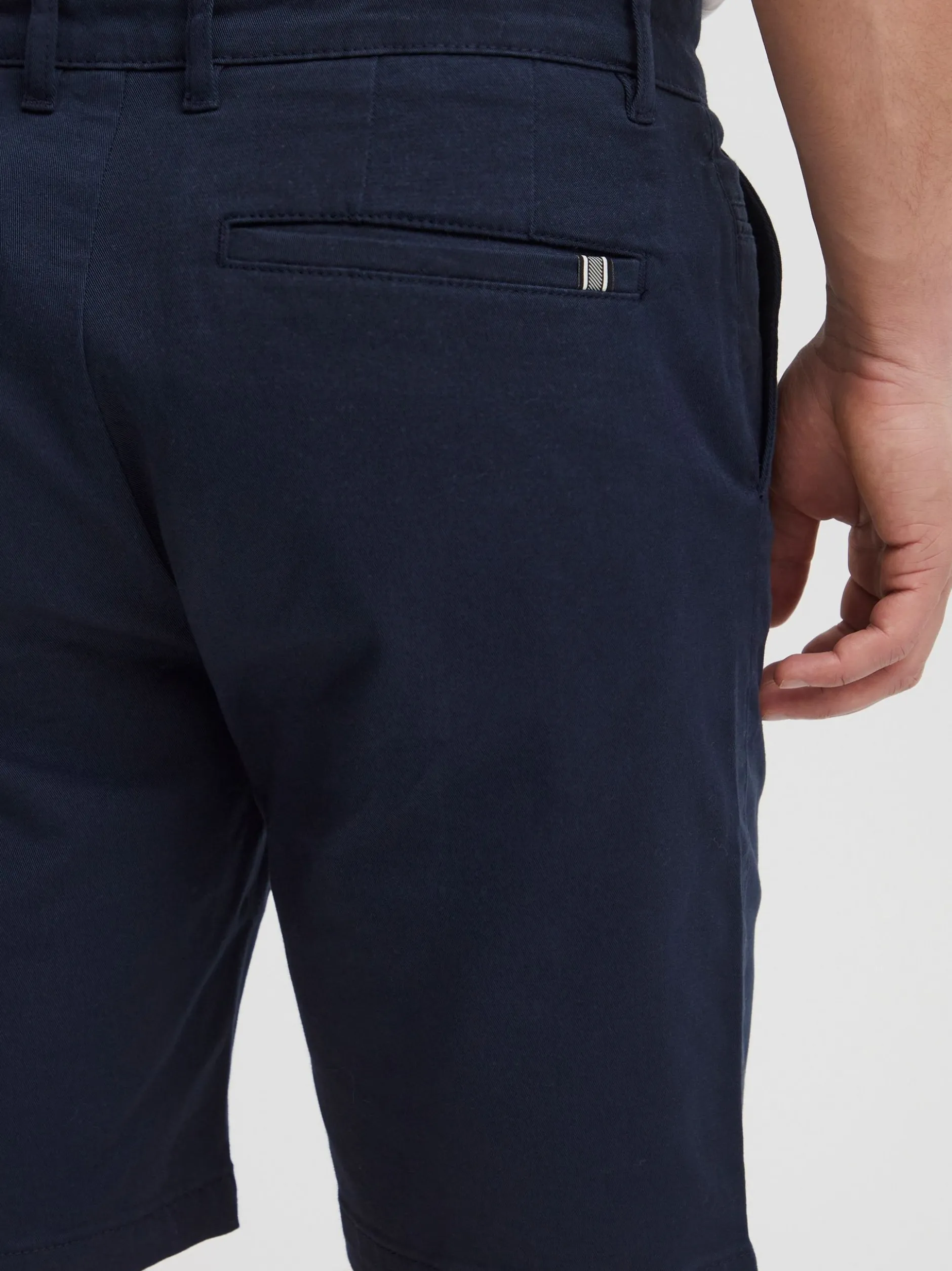 Solid Herren Chinoshorts - SDErico in blau