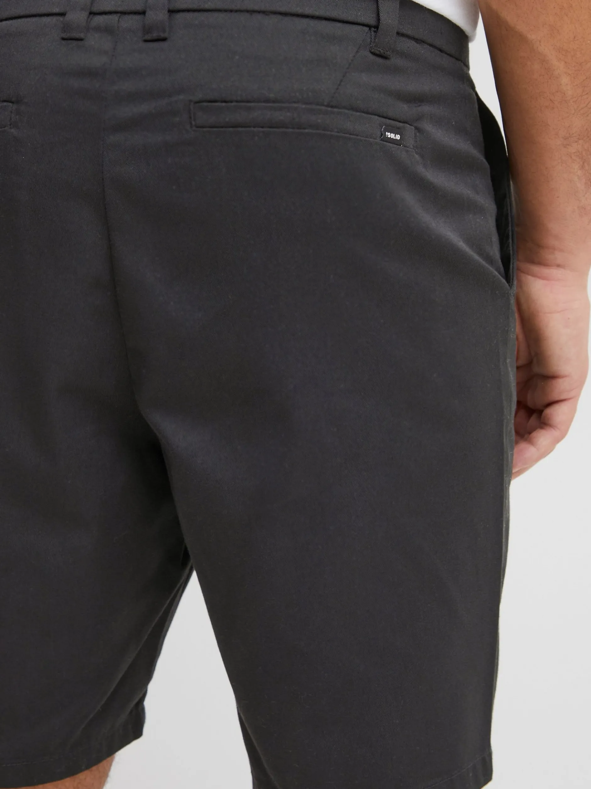 Solid Herren Chinoshorts - SDEldric in schwarz