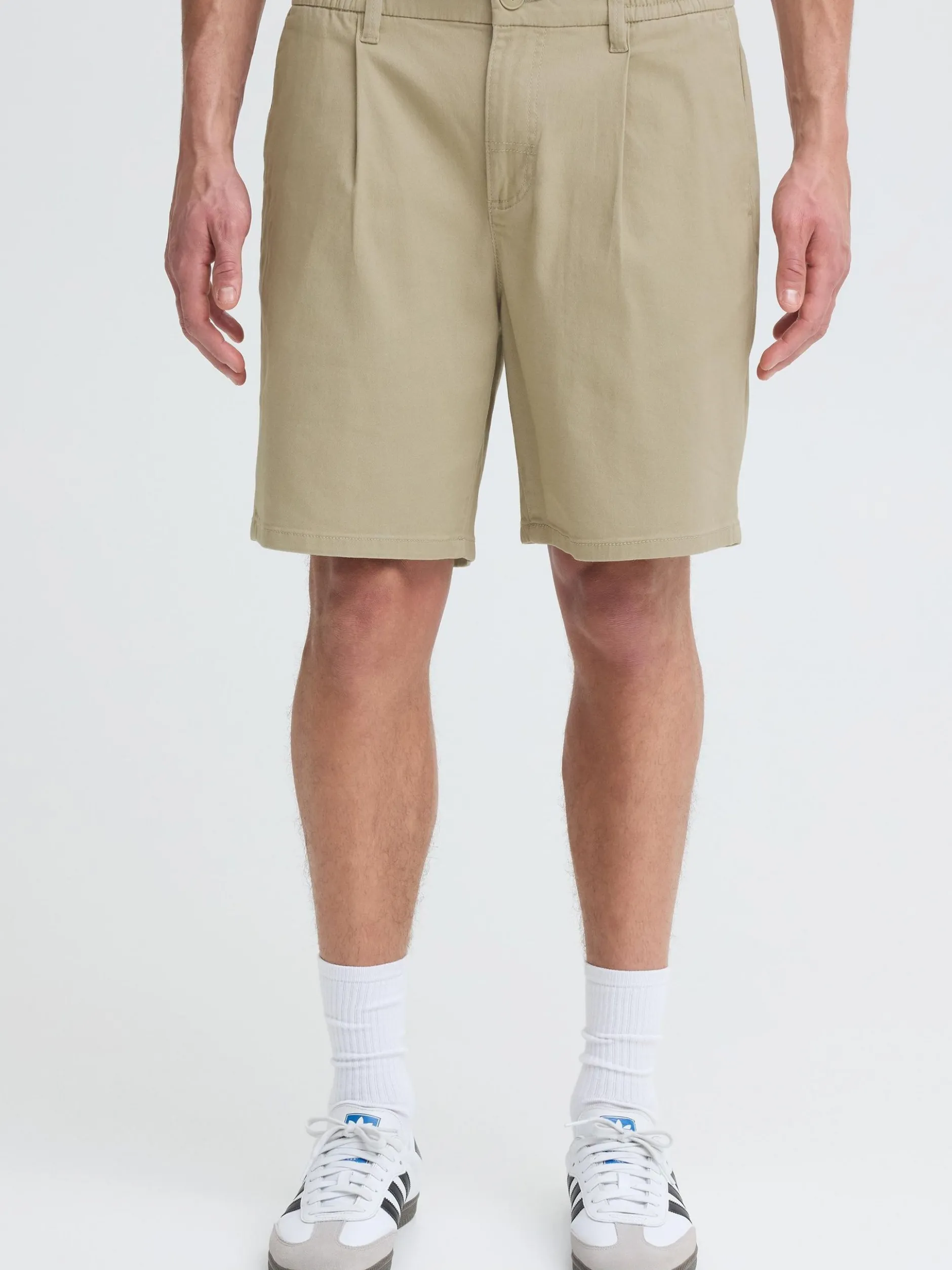 Solid Herren Chinoshorts - SDGibboni Stretch in beige