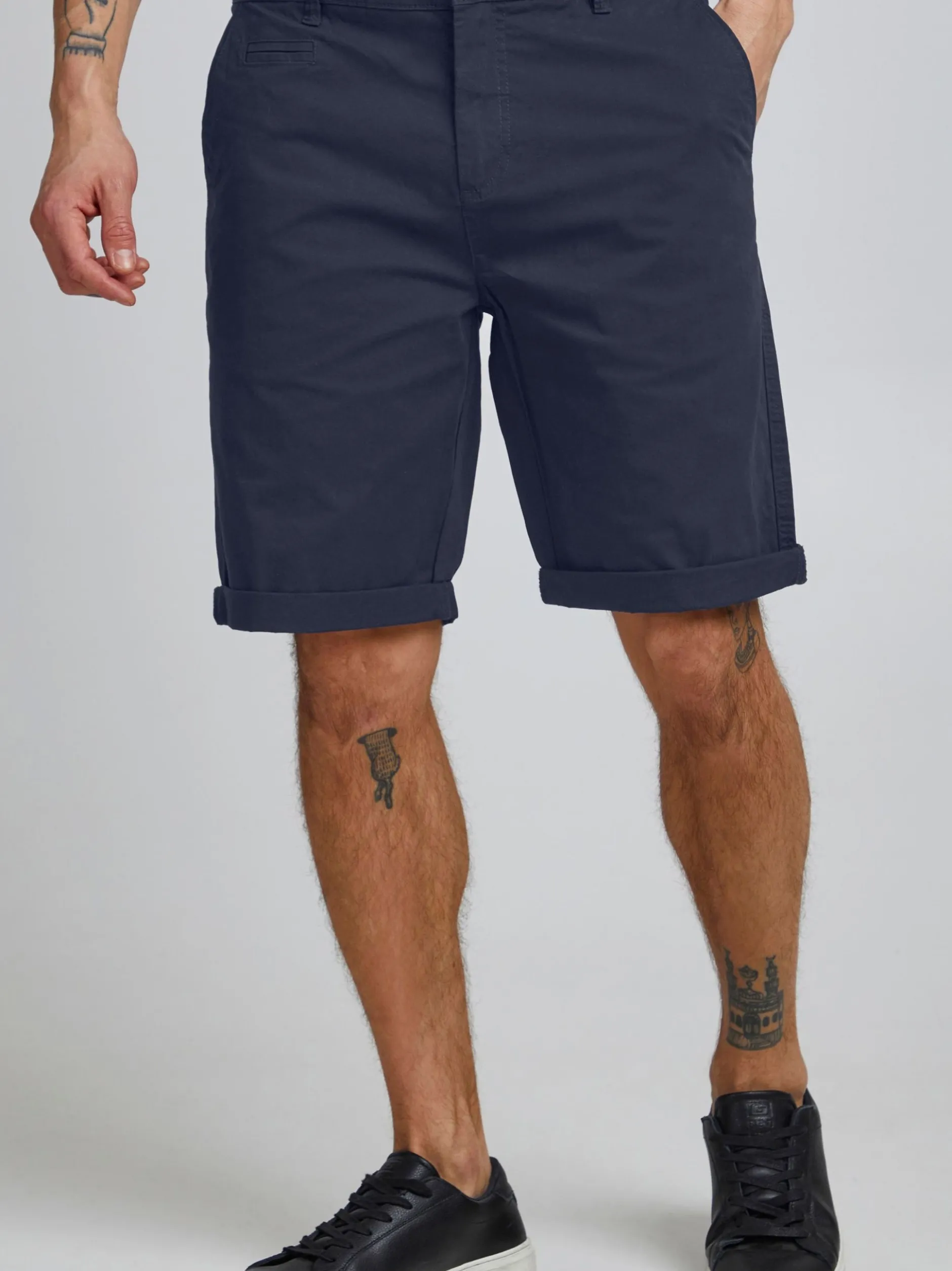 Solid Herren Chinoshorts - SDJim in blau