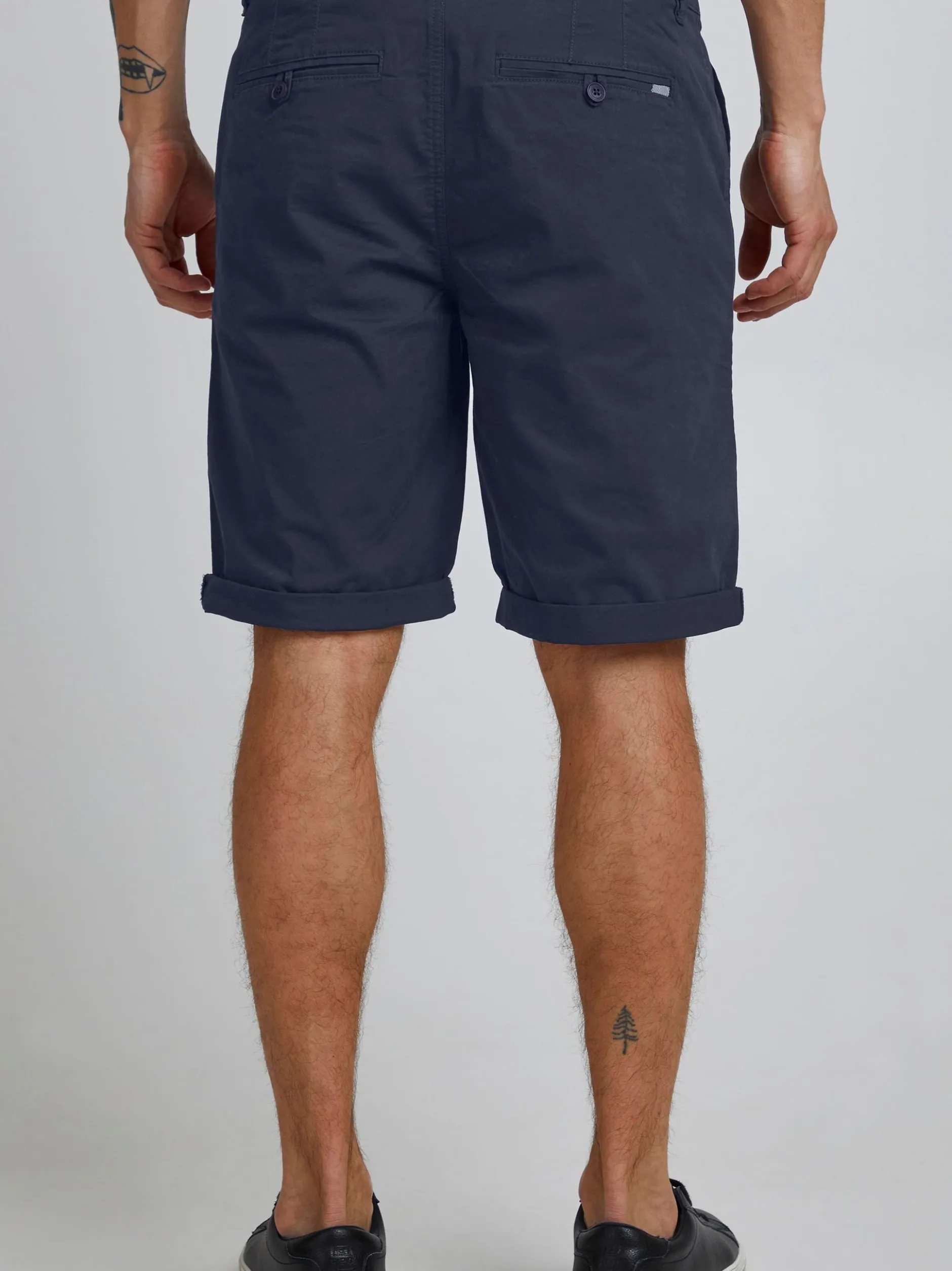 Solid Herren Chinoshorts - SDJim in blau