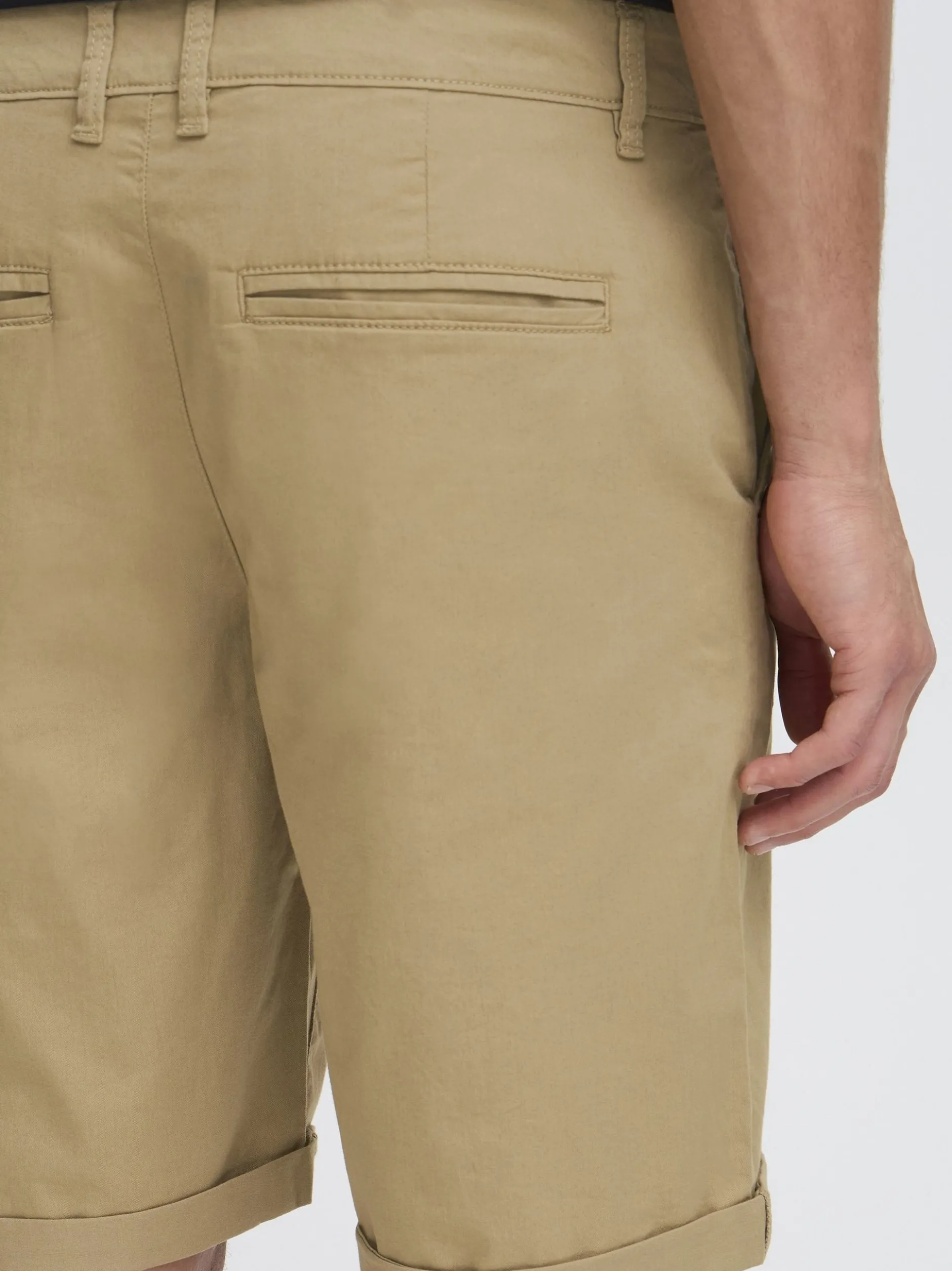 Solid Herren Chinoshorts - SDKalaik in beige