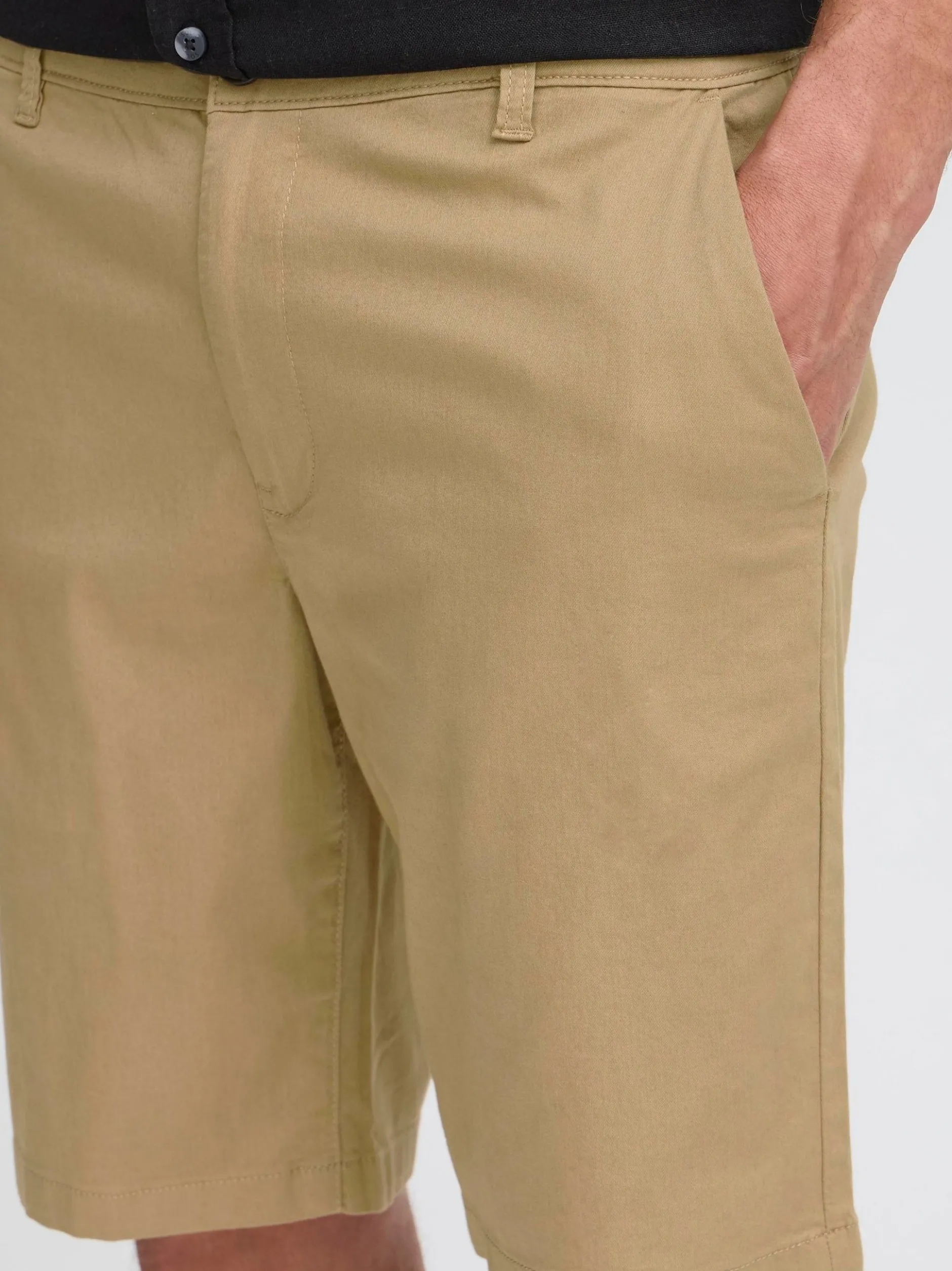 Solid Herren Chinoshorts - SDKakan in beige