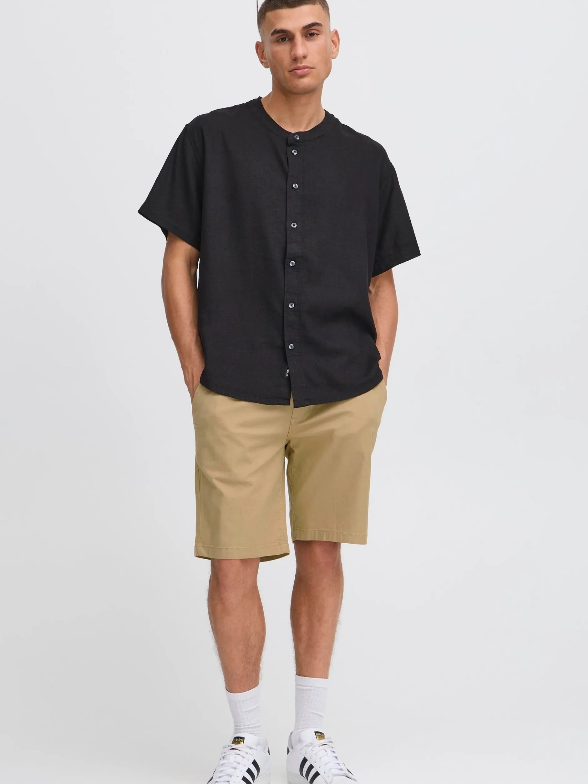 Solid Herren Chinoshorts - SDKakan in beige