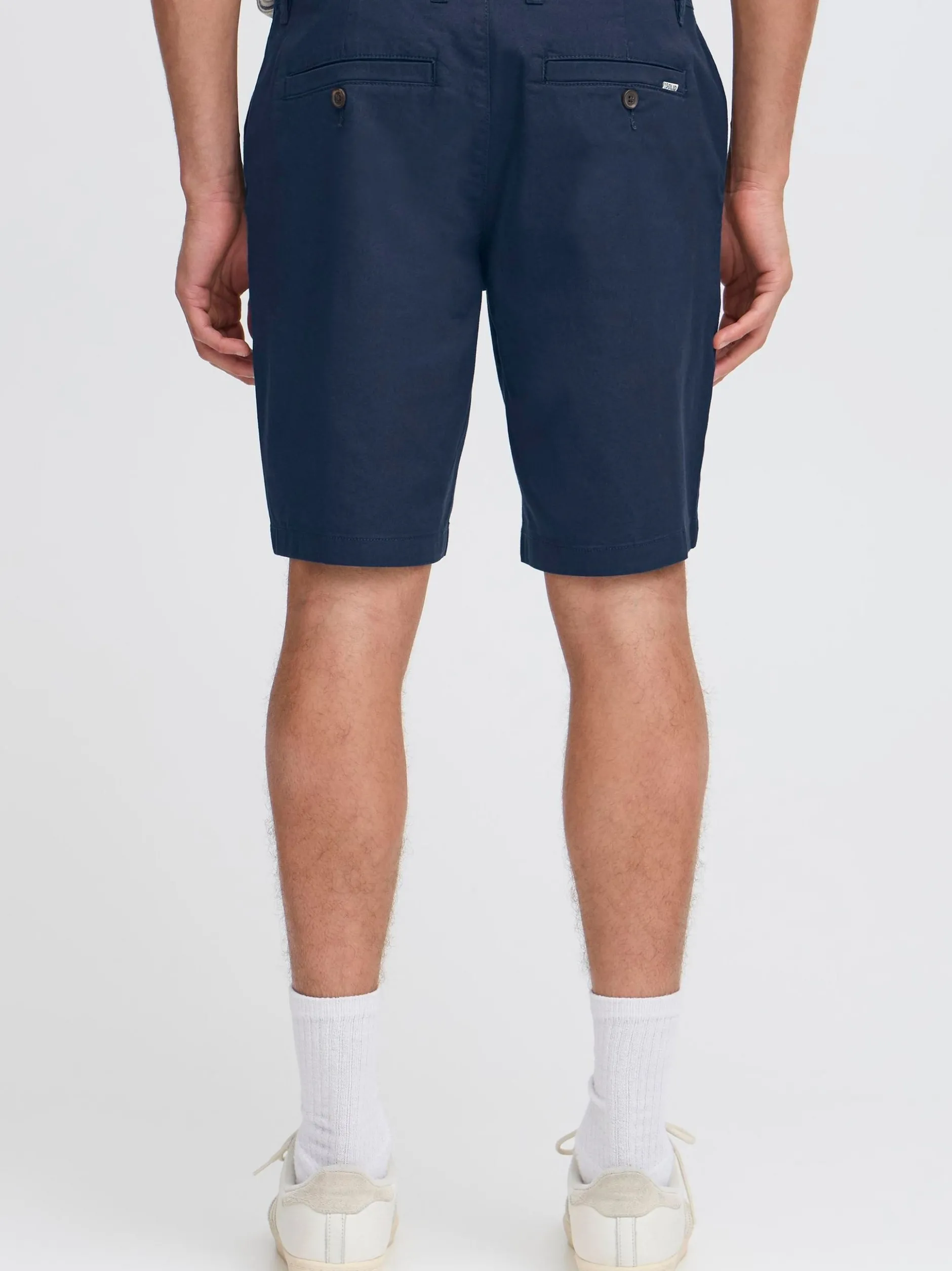 Solid Herren Chinoshorts - SDKakan in blau