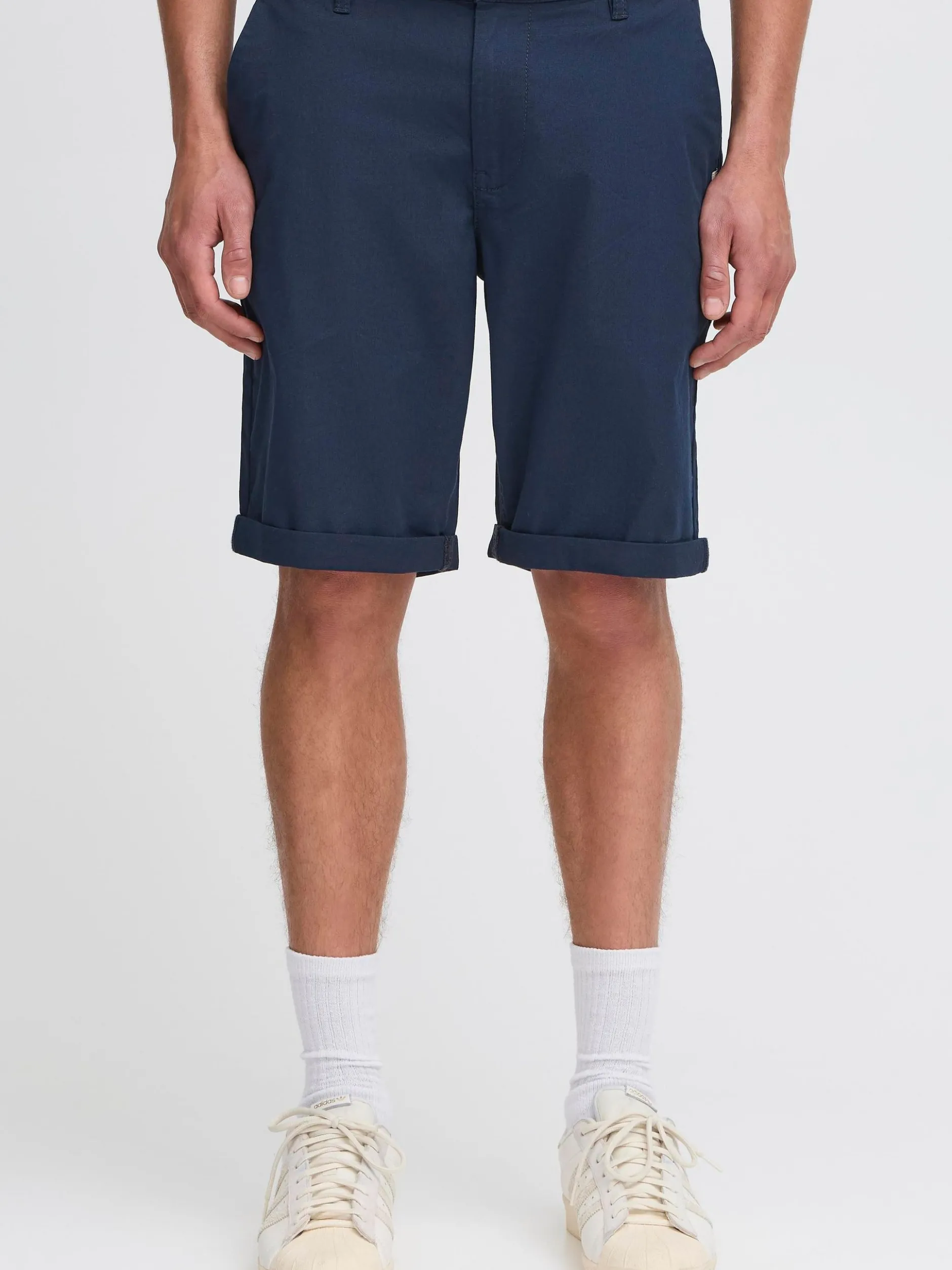 Solid Herren Chinoshorts - SDKalaik in blau