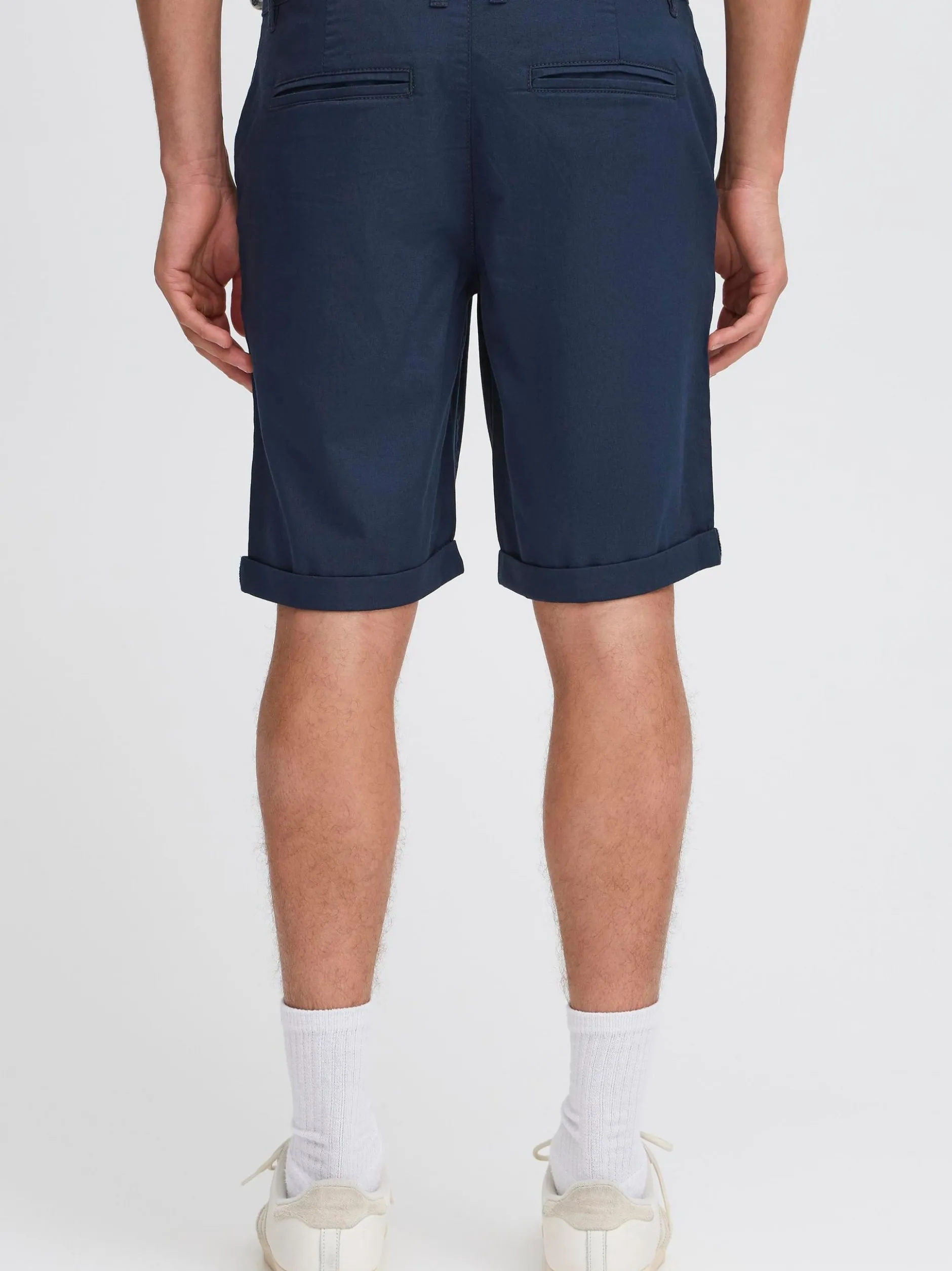 Solid Herren Chinoshorts - SDKalaik in blau