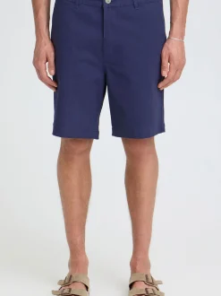 Solid Herren Chinoshorts - SDLiam in blau