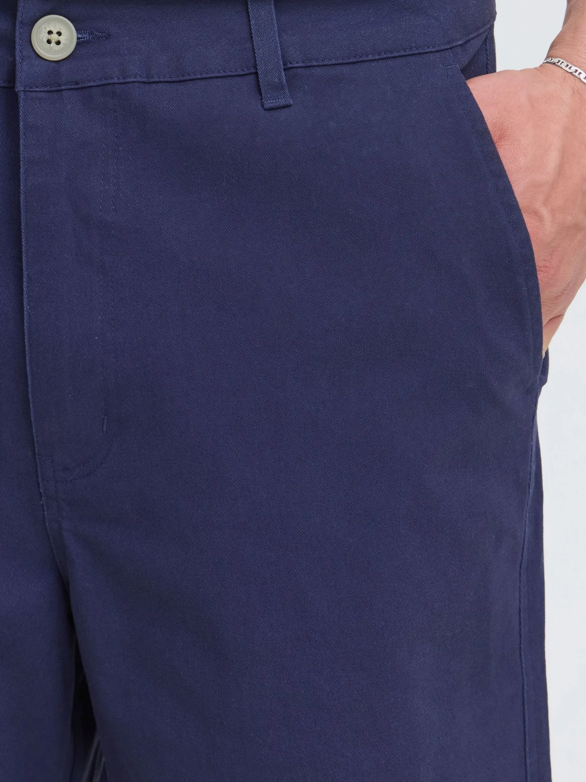 Solid Herren Chinoshorts - SDLiam in blau