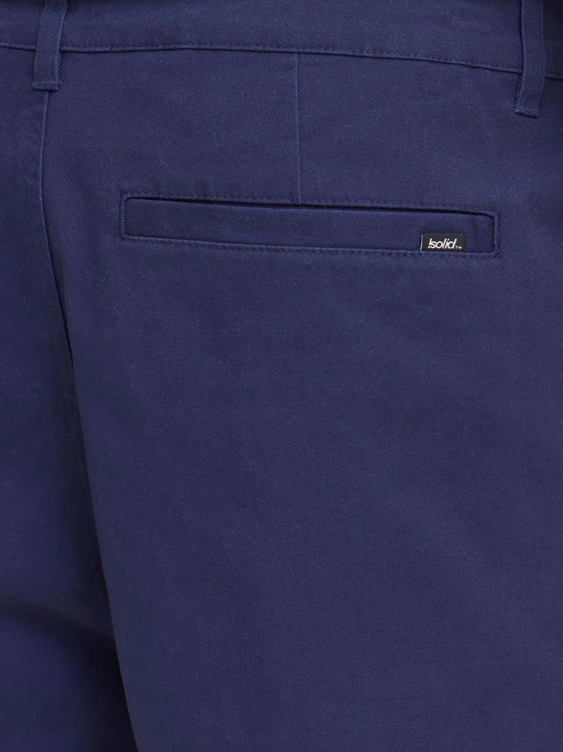 Solid Herren Chinoshorts - SDLiam in blau