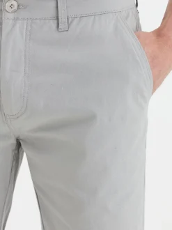 Solid Herren Chinoshorts - SDTitian in grau