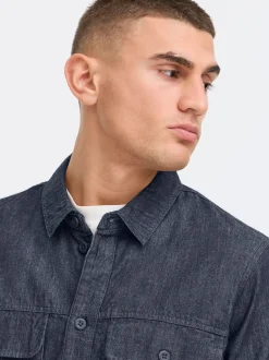 Solid Herren Jeanshemd - SDRogue in denim