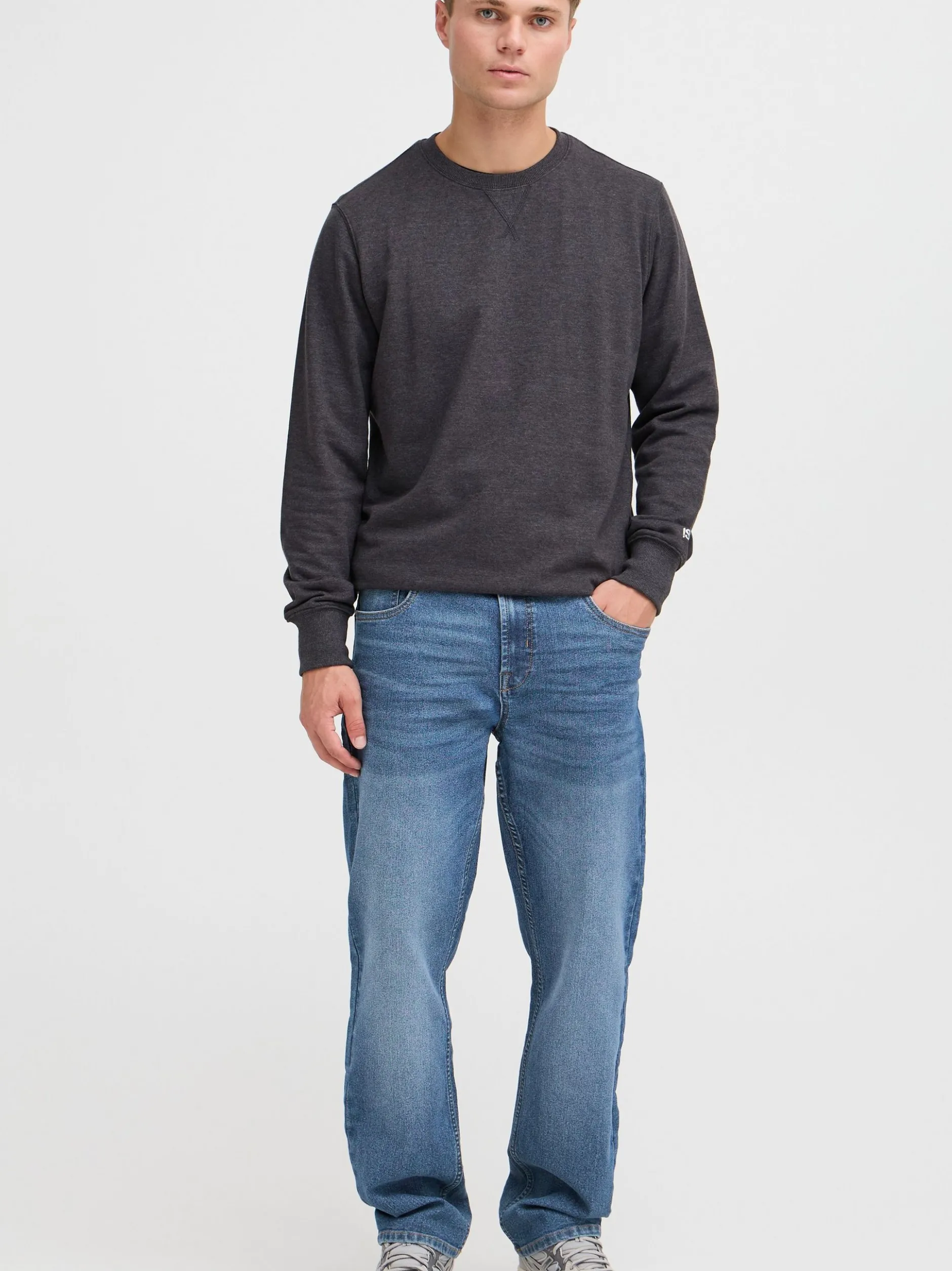 Solid Herren Jeans - SDRyon in medium stone denim