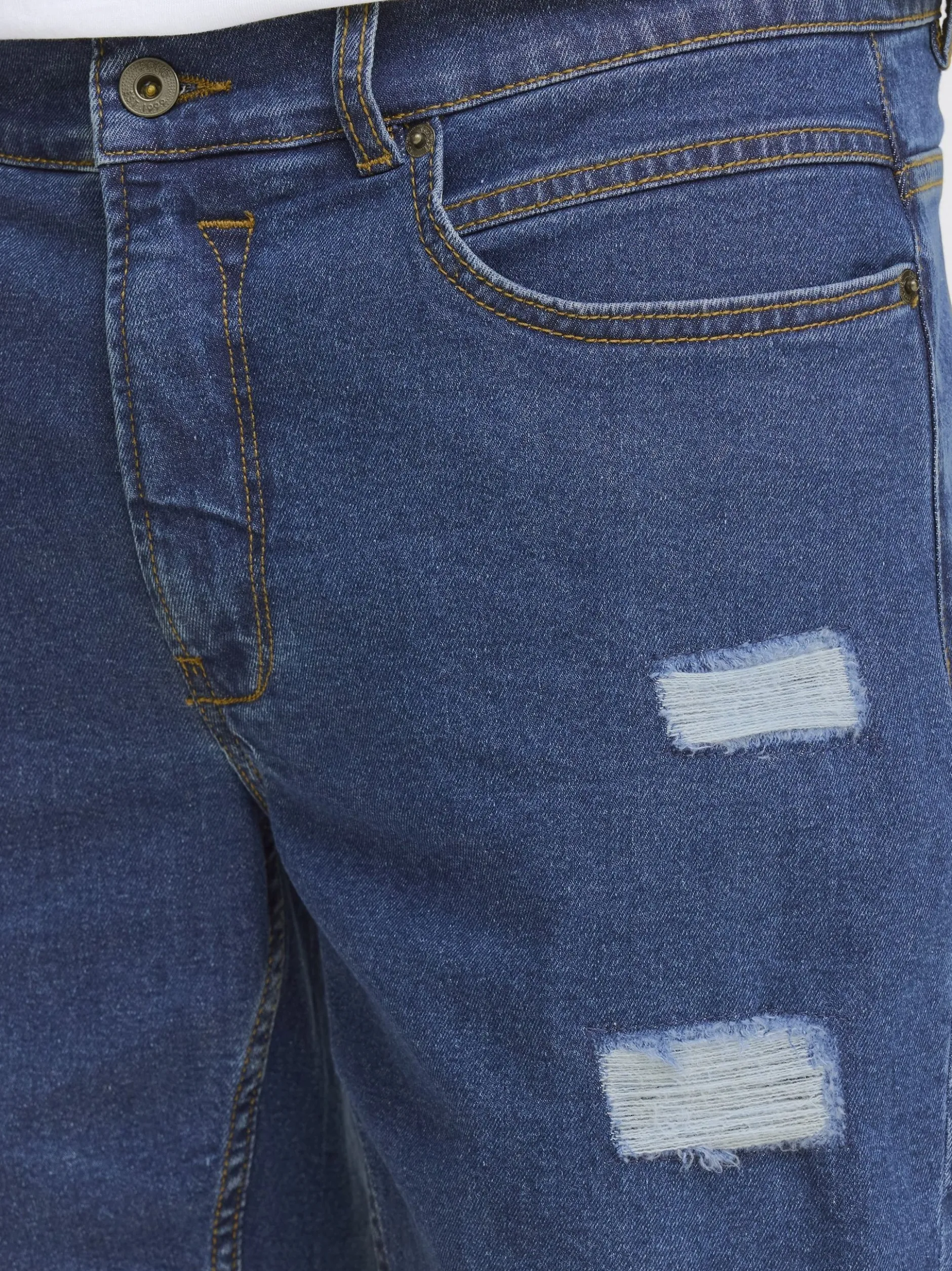 Solid Herren Jeansshorts - SDMitc in denim