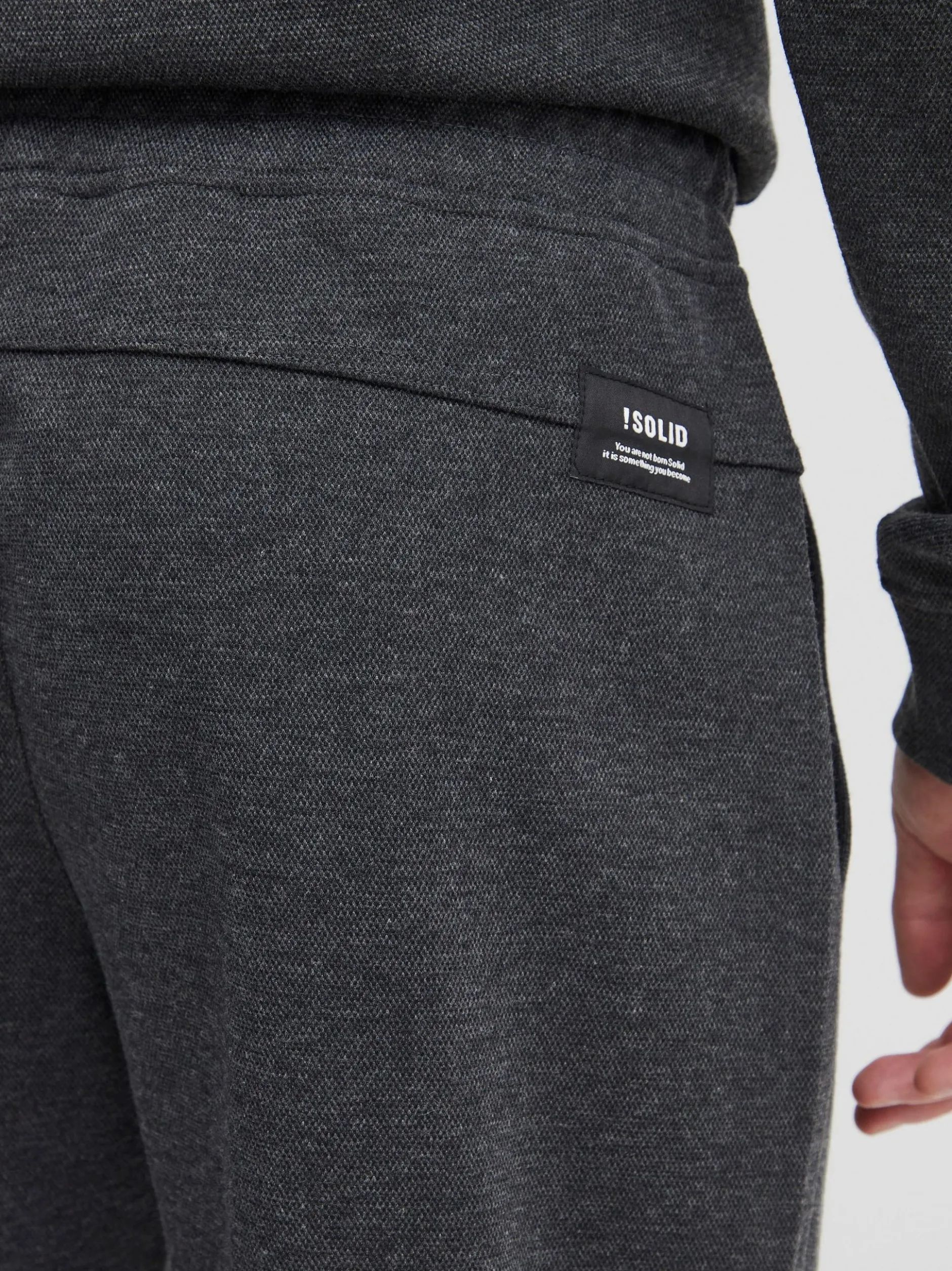 Solid Herren Jogginghose - SDQuinn in grau
