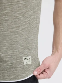 Solid Herren Kurzarmshirt - SDRigos in oliv