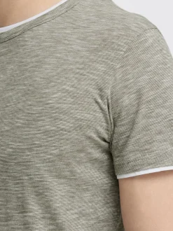 Solid Herren Kurzarmshirt - SDRigos in oliv