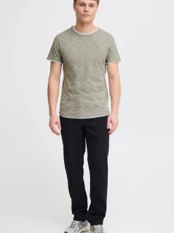 Solid Herren Kurzarmshirt - SDRigos in oliv