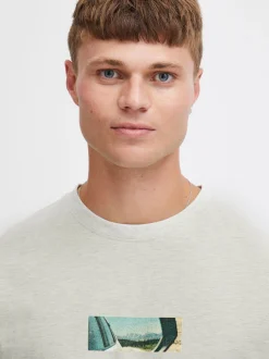 Solid Herren Langarmshirt - SDHammou in grau