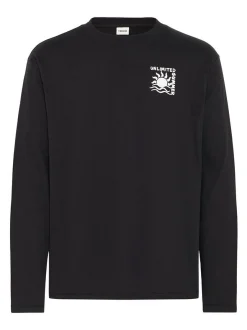 Solid Herren Langarmshirt - SDOdani in schwarz