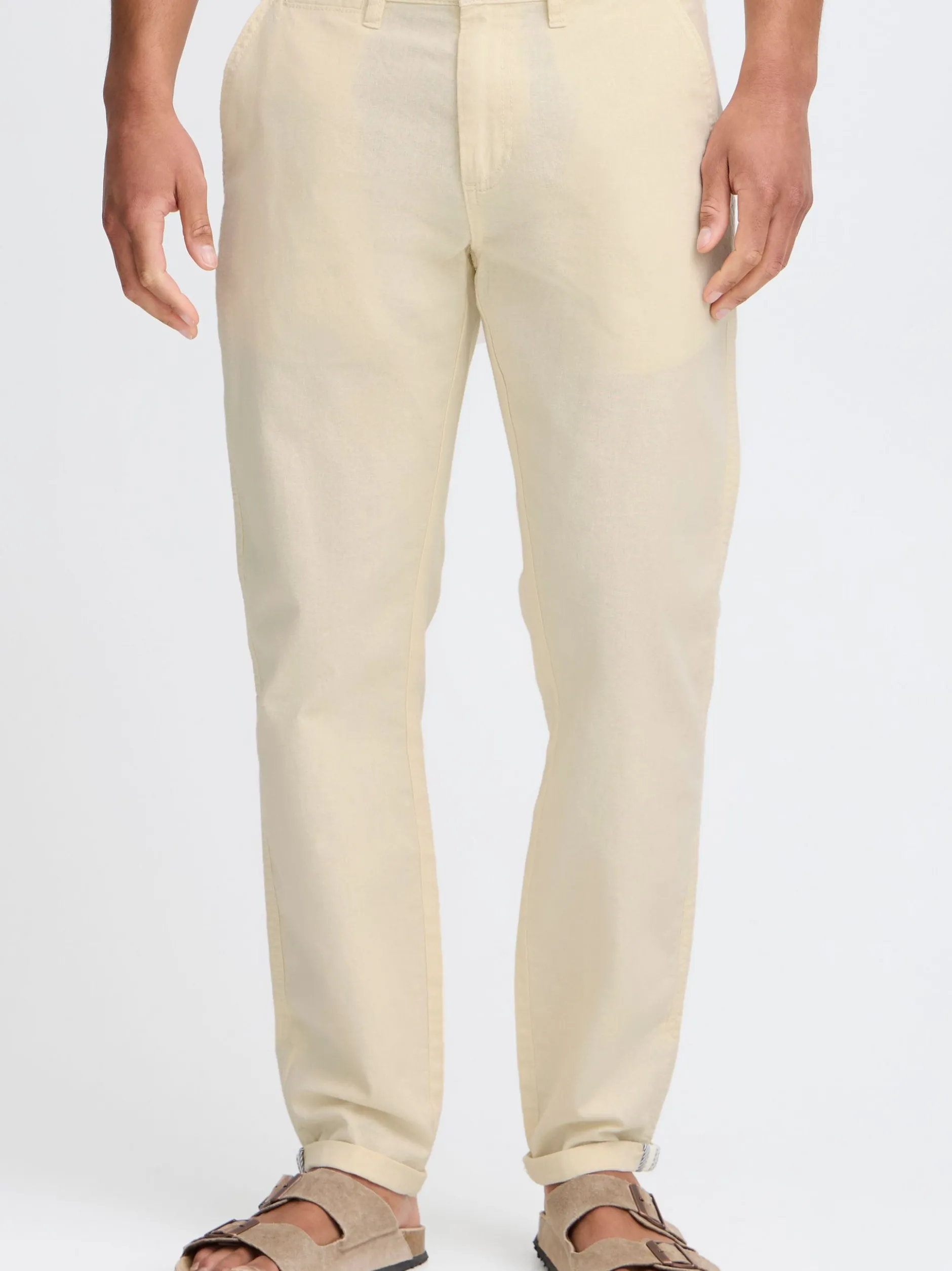Solid Herren Leinenhose - SDLoran in beige